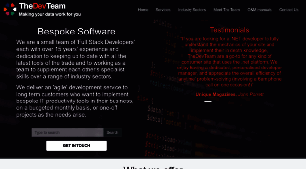 thedevteam.co.uk