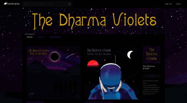 thedharmaviolets.bandcamp.com