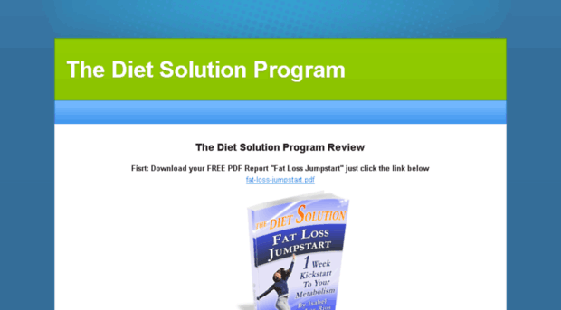 thedietsolutionprogram.edicypages.com