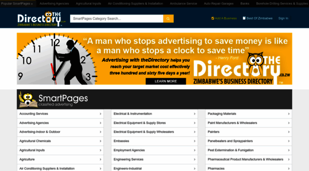 thedirectory.co.zw