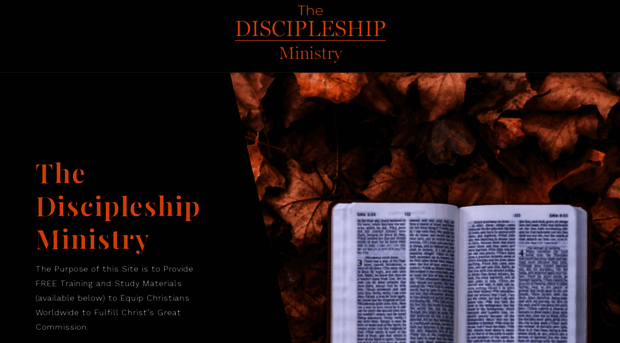 thediscipleshipministry.com