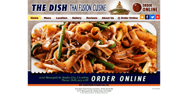 thedishthaifusioncuisine.com