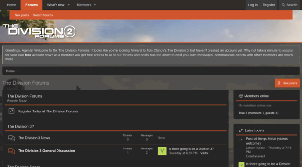 thedivisionforums.com