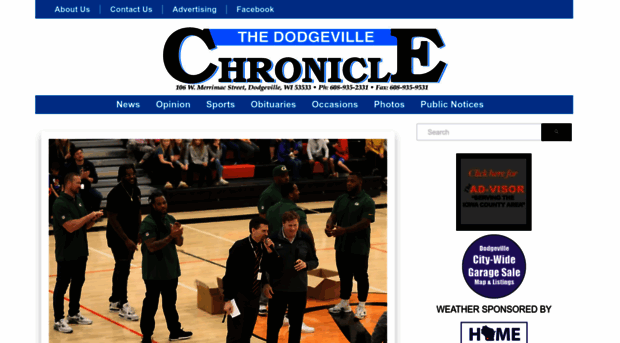 thedodgevillechronicle.com