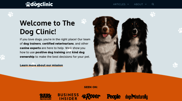 thedogclinic.com