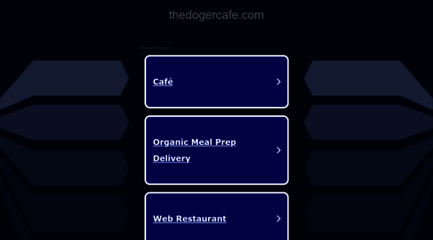 thedogercafe.com