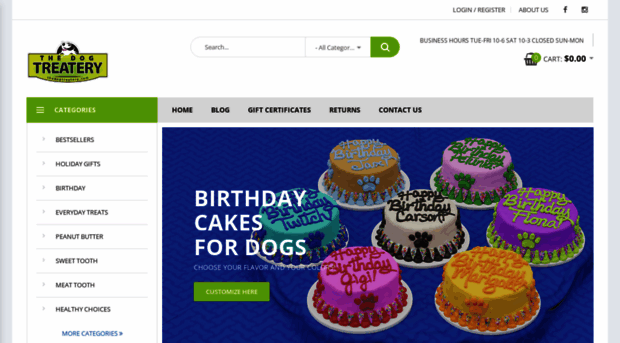 thedogtreatery.com