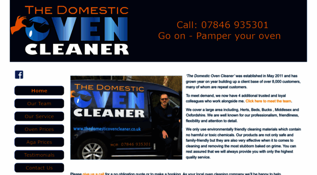 thedomesticovencleaner.co.uk