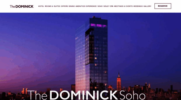 thedominickhotel.com