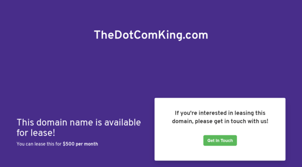 thedotcomking.com