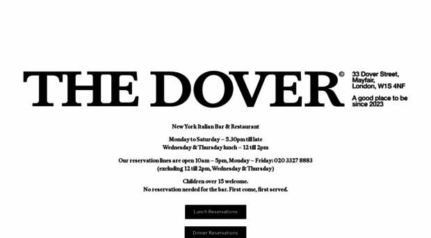 thedoverrestaurant.com