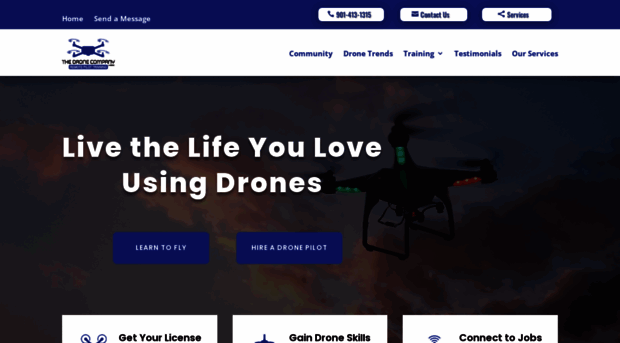 thedronecompany.com