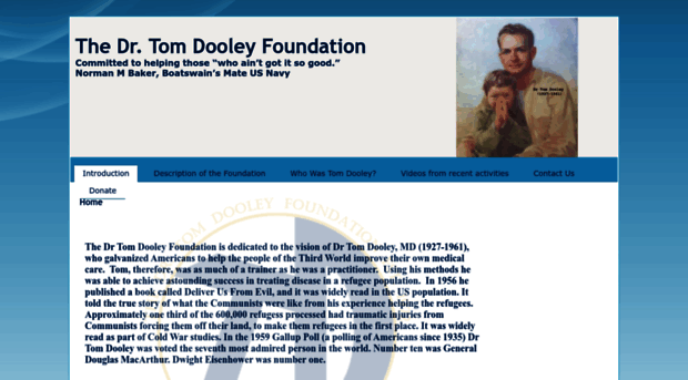 thedrtomdooleyfoundation.org