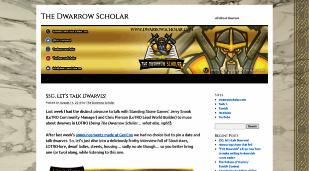 thedwarrowscholar.com