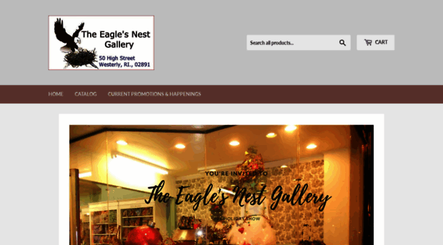 theeaglesnestgallery.com