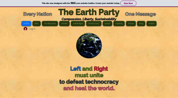 theearthparty.net