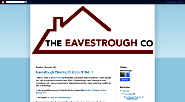 theeavestroughcompany.blogspot.com