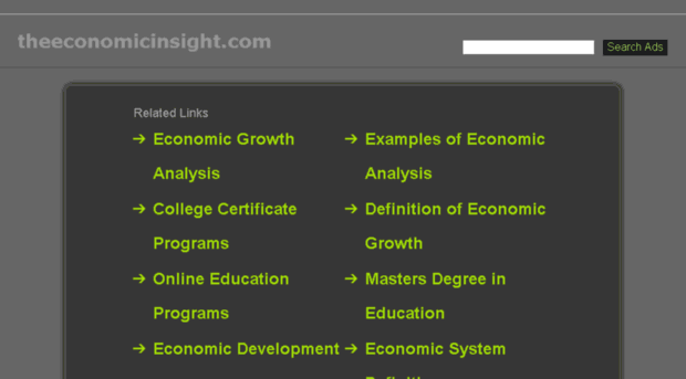 theeconomicinsight.com