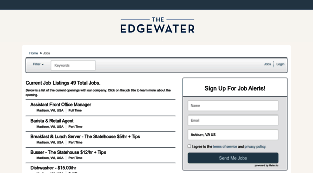 theedgewater.isolvedhire.com