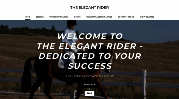 theelegantrider.com