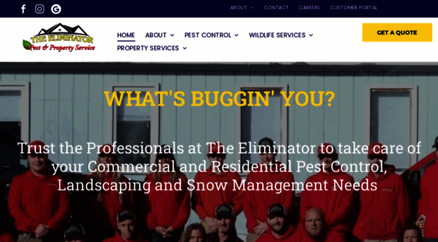 theeliminatorpestcontrol.com