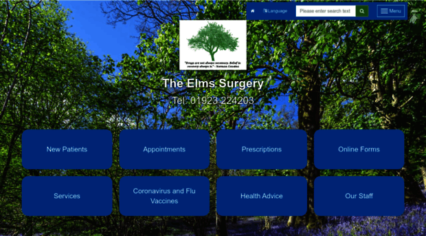 theelmssurgery.co.uk