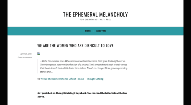 theephemeralmelancholy.wordpress.com