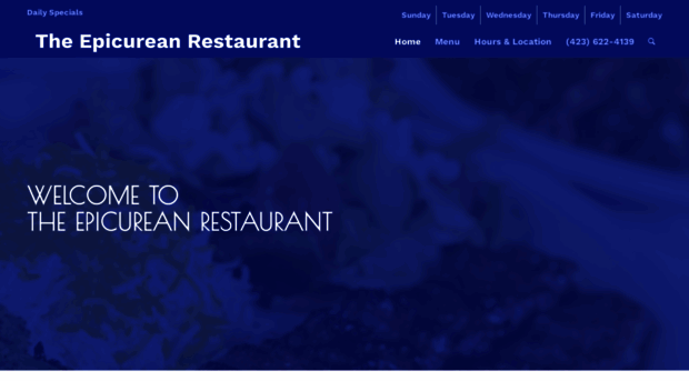 theepicureanrestaurant.com