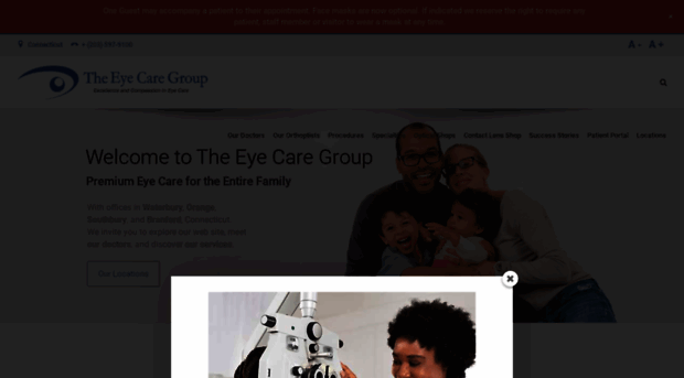 theeyecaregroup.com