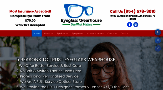 theeyeglasswearhouse.com