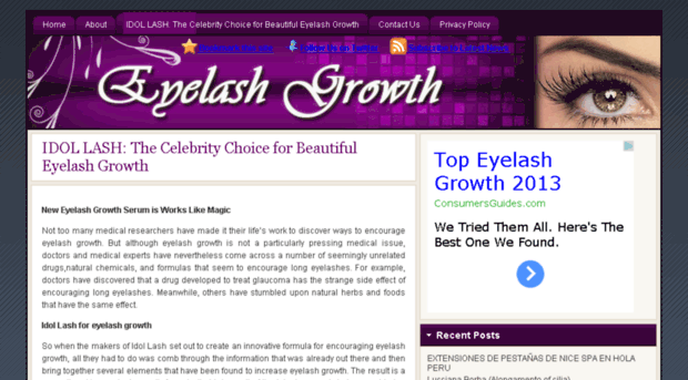 theeyelashgrowthsite.com