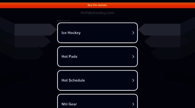 thefakehockey.com