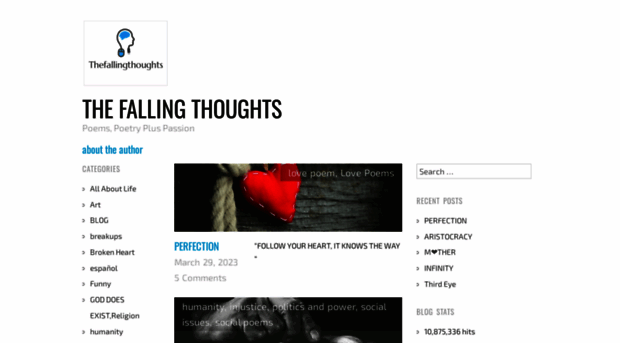 thefallingthoughts.com