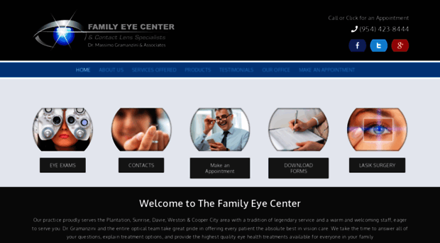 thefamilyeyecenter.com