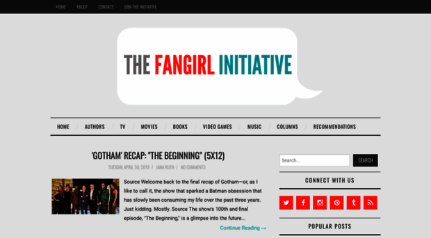 thefangirlinitiative.com