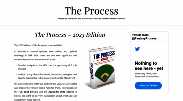 thefantasybaseballprocess.com