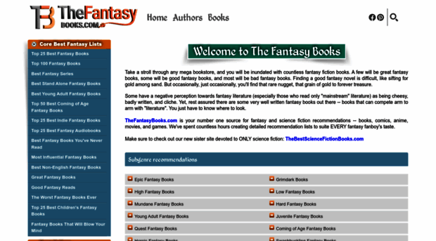 thefantasybooks.com