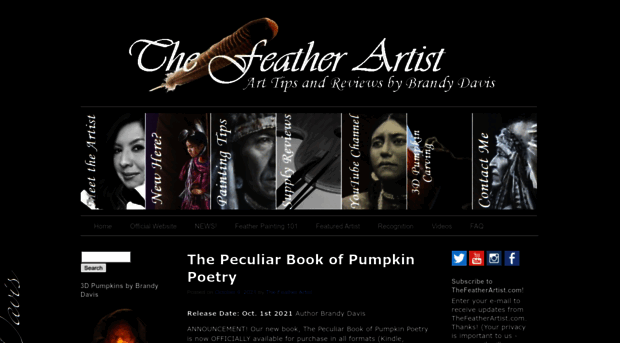 thefeatherartist.com