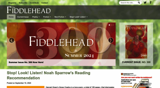 thefiddlehead.ca