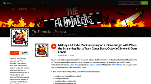 thefilmmakerspodcast.podbean.com