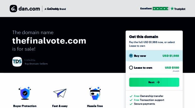thefinalvote.com
