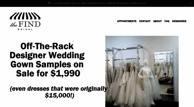 thefindbridal.com