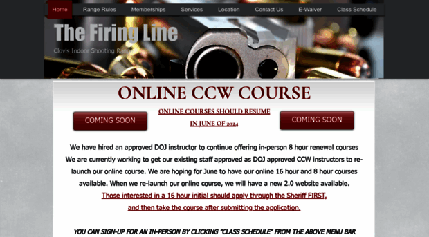 thefiringlineclovis.com