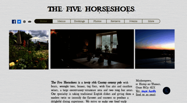 thefivehorseshoes.co.uk