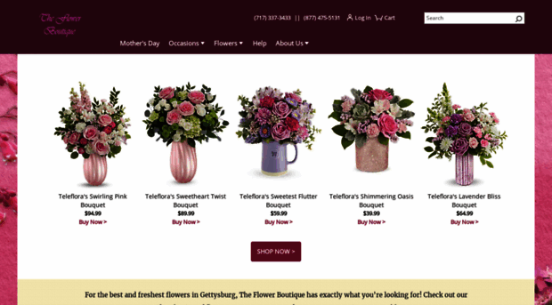 theflowerboutiqueofgettysburg.com