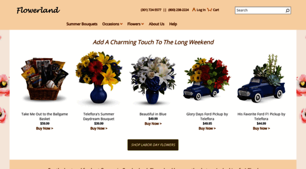 theflowerlandflorist.com