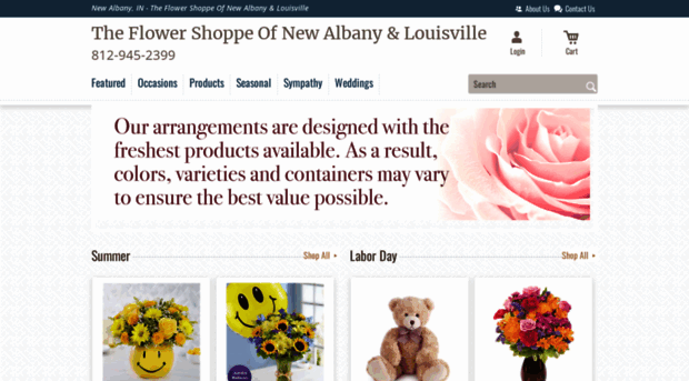 theflowershoppenewalbany.com