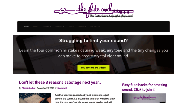 theflutecoach.com