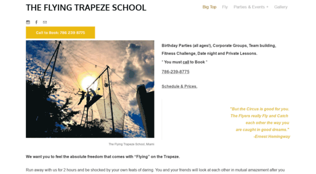 theflyingtrapeze.net