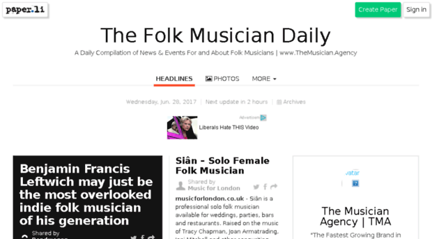 thefolkmusician.co